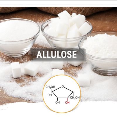 Monk Fruit Allulose Natural Sweetener 0 Sucrose Suppress Obesity 551-68-8 Sds